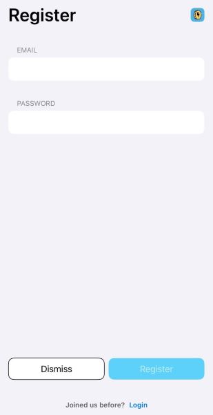 ratepunk app create account