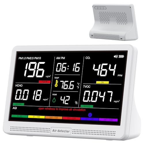 Large image for amazon product "bonoch 16 in 1 Air Quality Monitor"