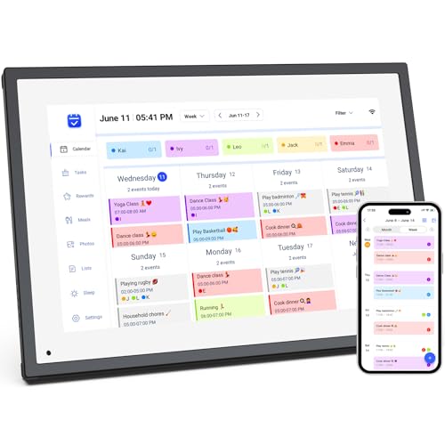 Large image for amazon product "Wall planner digital calendar"