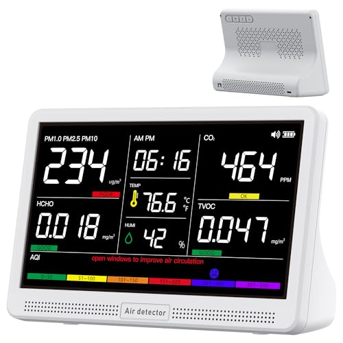 Large image for amazon product "bonoch 16 in 1 Air Quality Monitor"