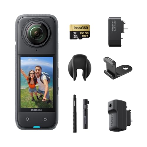 Large image for amazon product "Insta360 X4 Creator Bundle – 8K Waterproof 360 Action Camera"