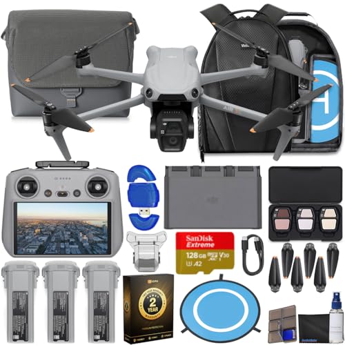 Large image for amazon product "DJI Air 3S Drone with RC 2 Fly More Combo 4K HDR"