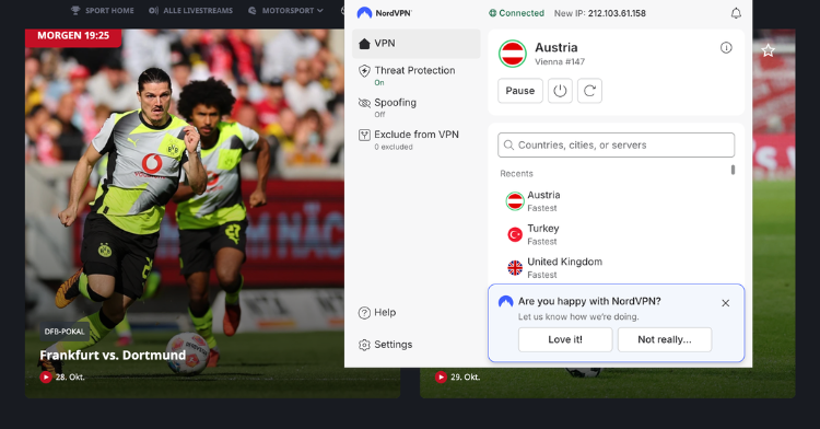 DFB-Pokal NordVPN