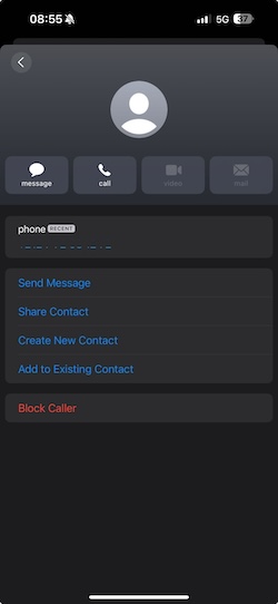 block-a-specific-number