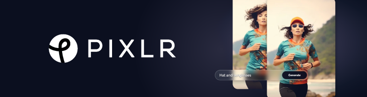 Pixlr AI banner