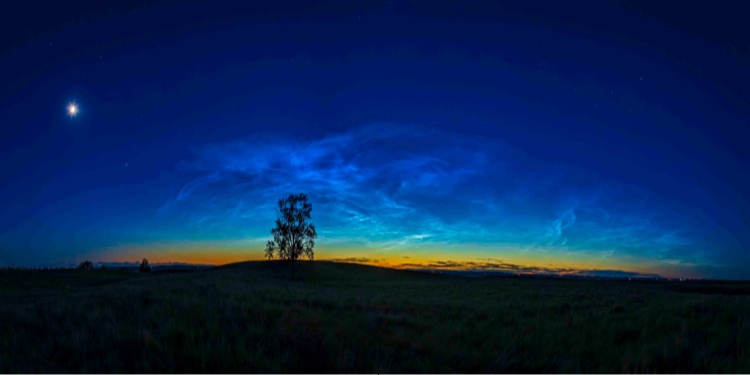 A beautiful night-view on planet Earth.