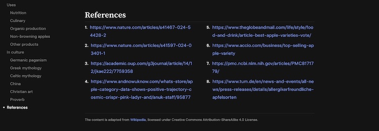 Grokipedia references
