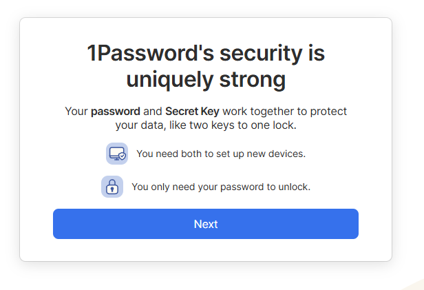 1Password security assurances