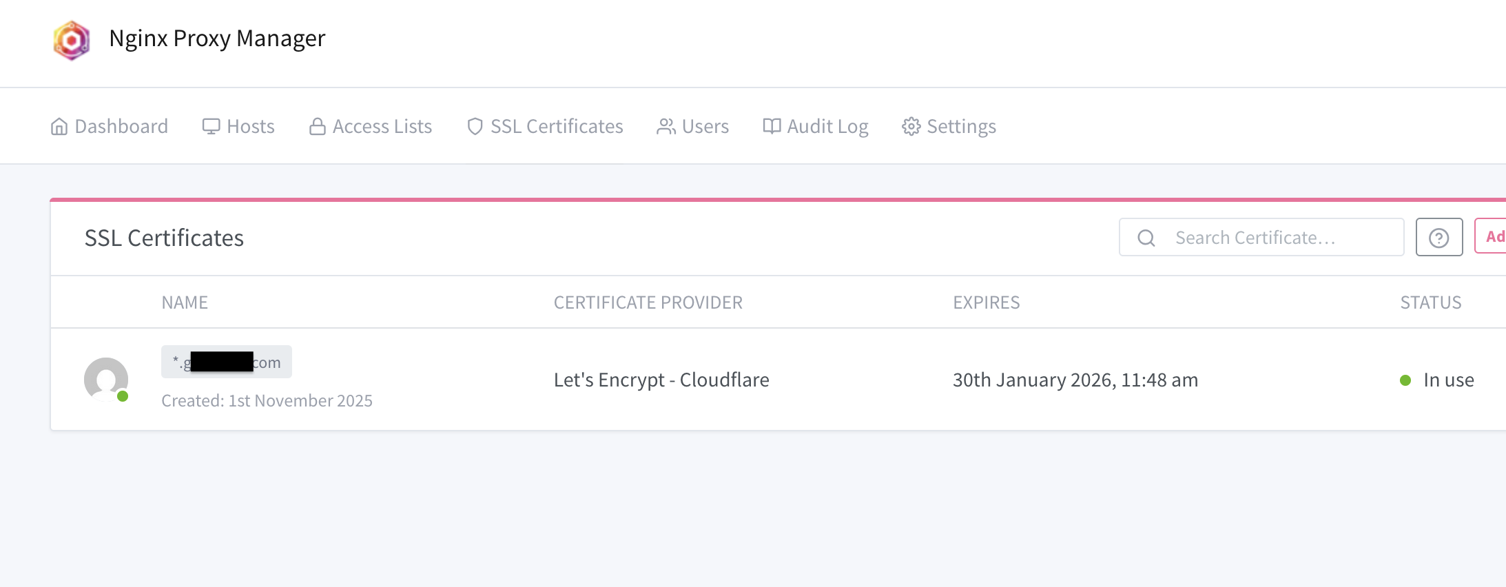 certificado-npm
