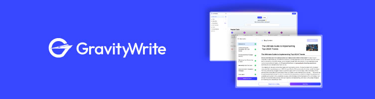 GravityWrite banner