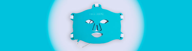 HigherDOSE banner Red Light Face Mask