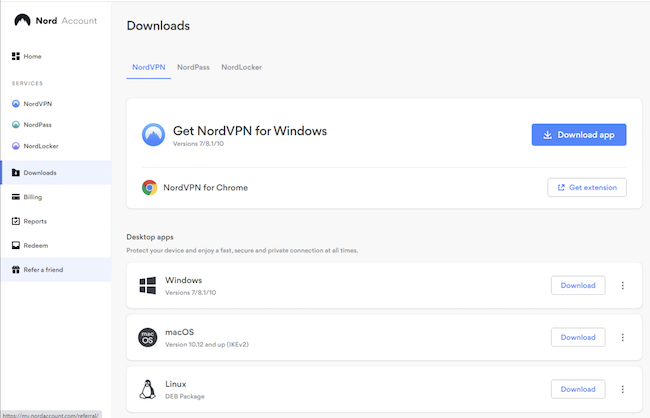 NL BF NordVPN download