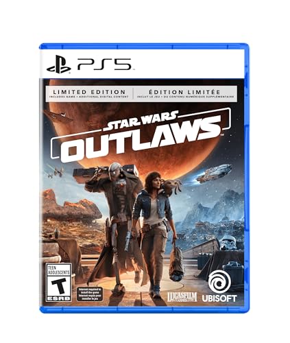 Large image for amazon product "Star Wars Outlaws - Limited Edition (Amazon Exclusive), PlayStation 5"