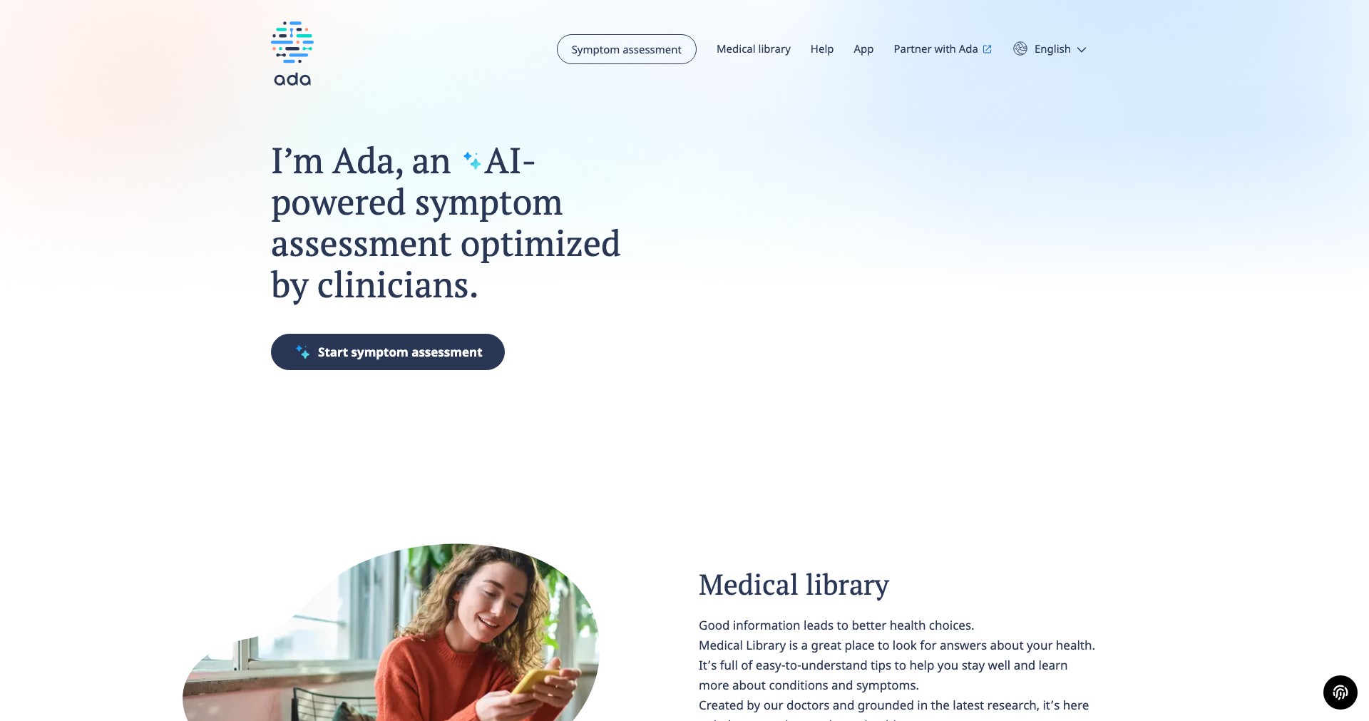 Ada Health Screenshot