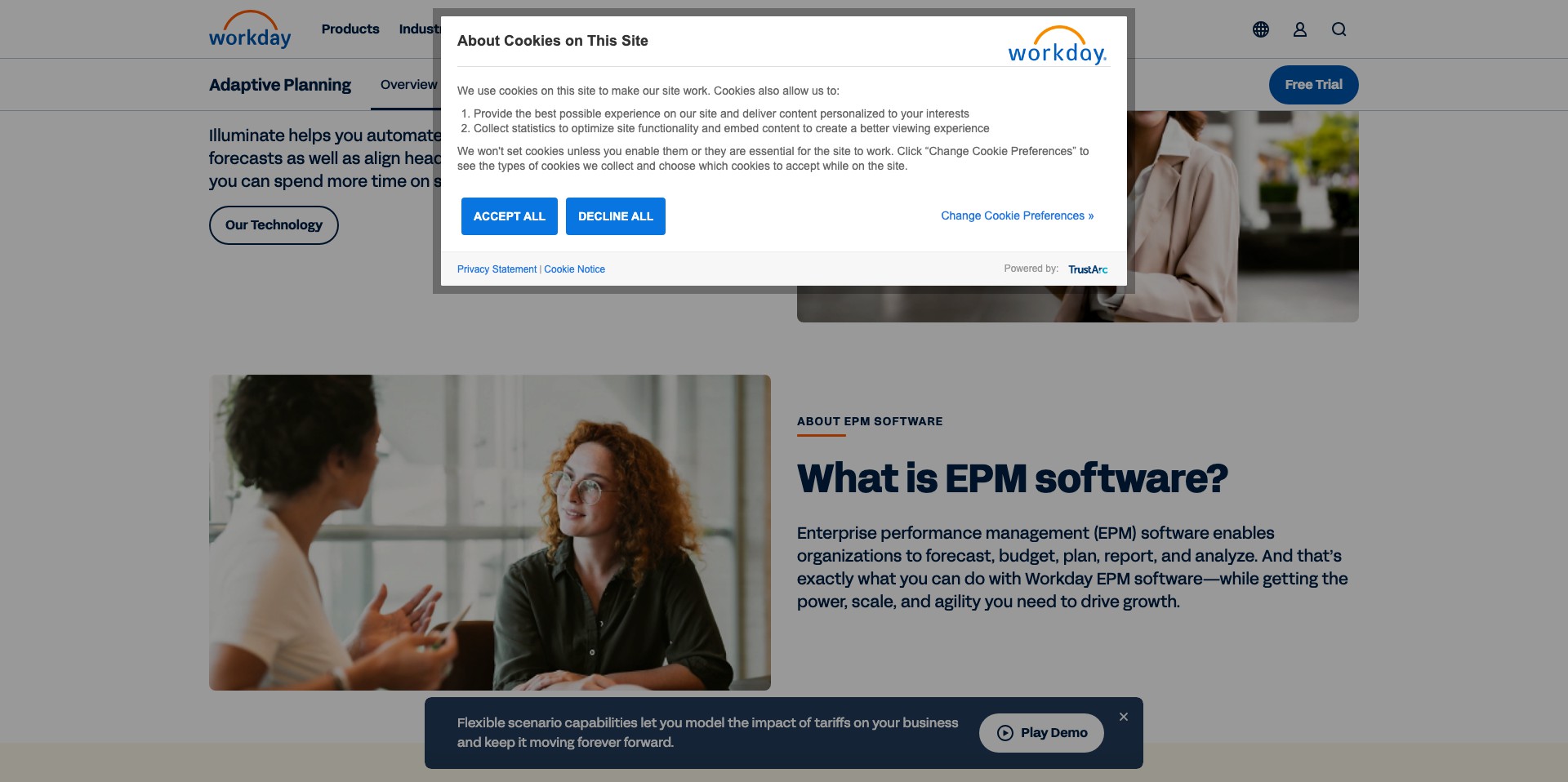 Adaptive Insights Screenshot