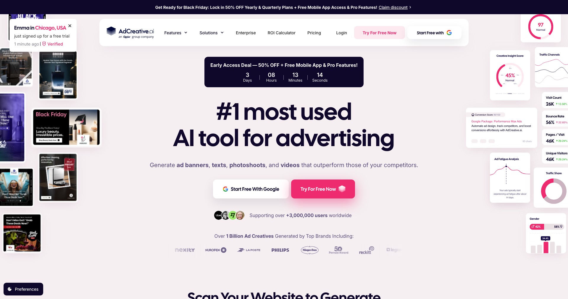AdCreative.ai Screenshot