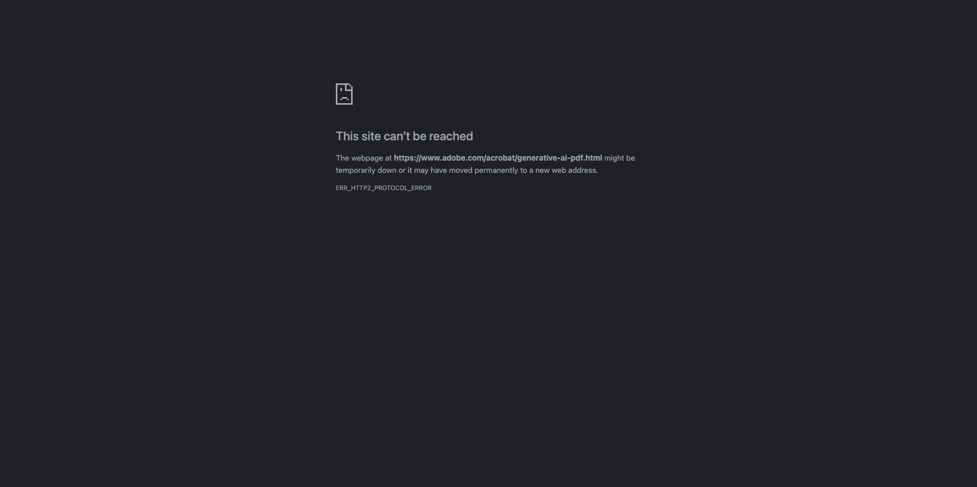 Adobe AI Assistant Screenshot