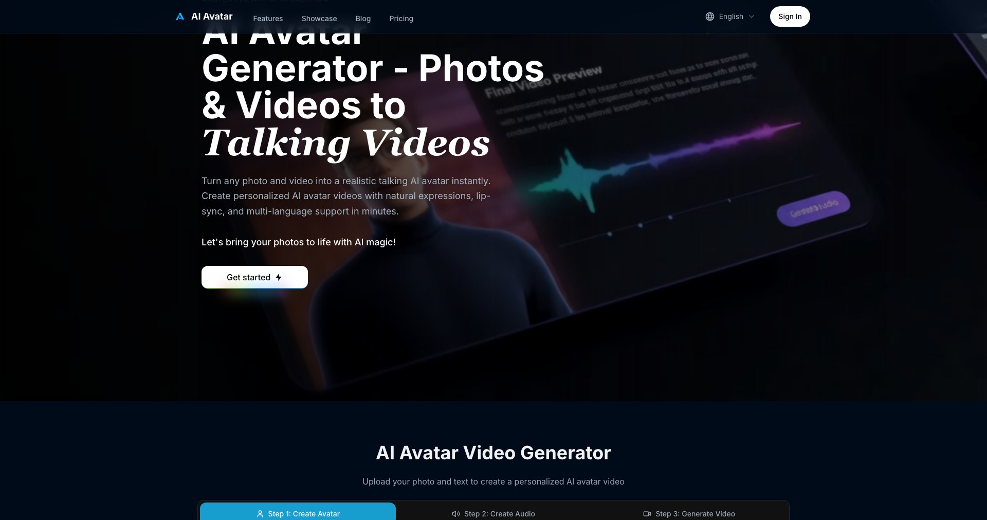 AI Avatar Art Screenshot