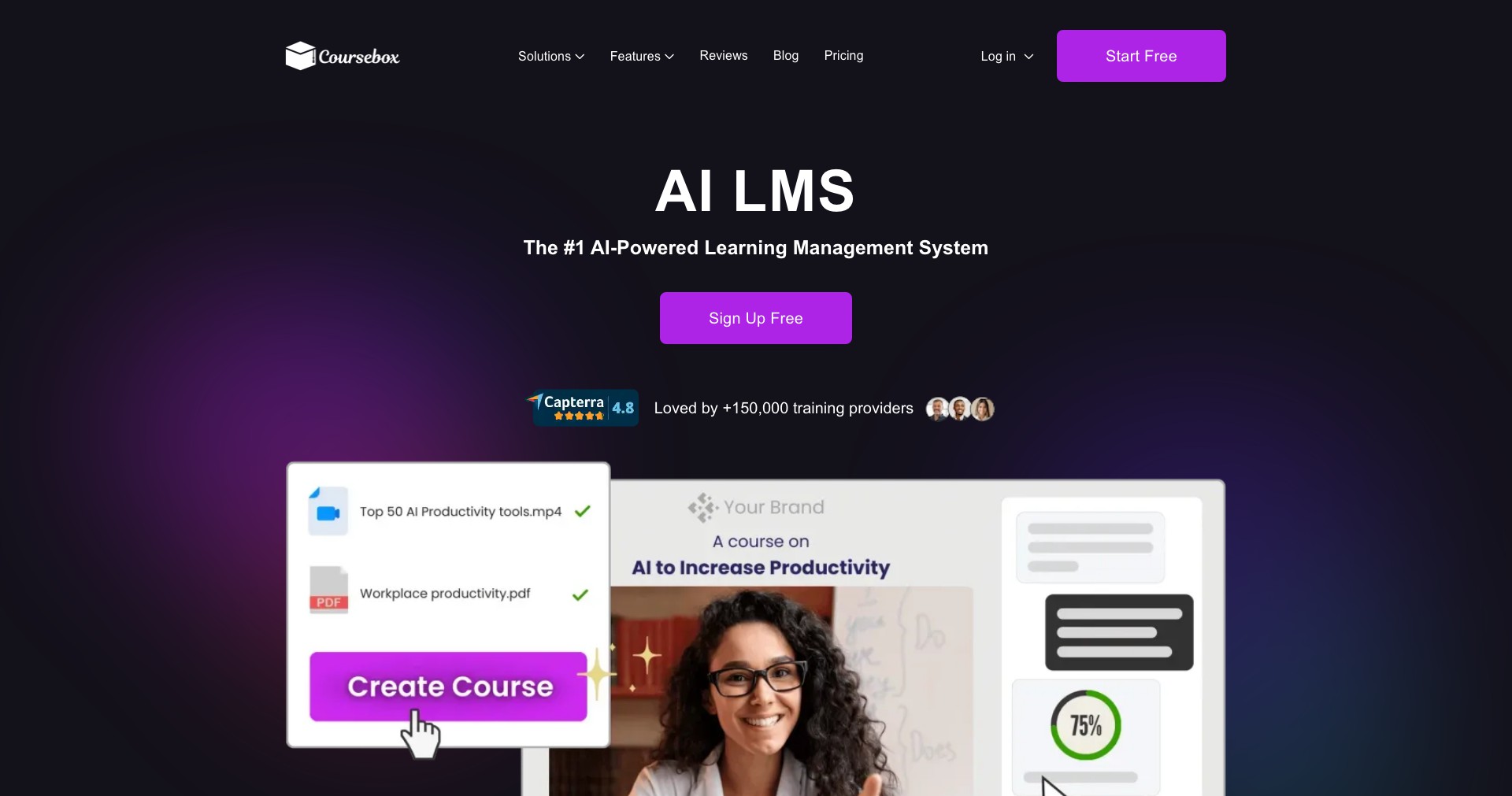 AI LMS by Coursebox Screenshot