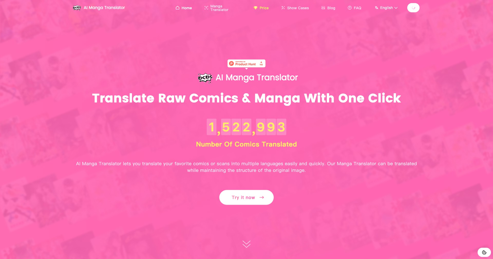 AI Manga Translator Screenshot