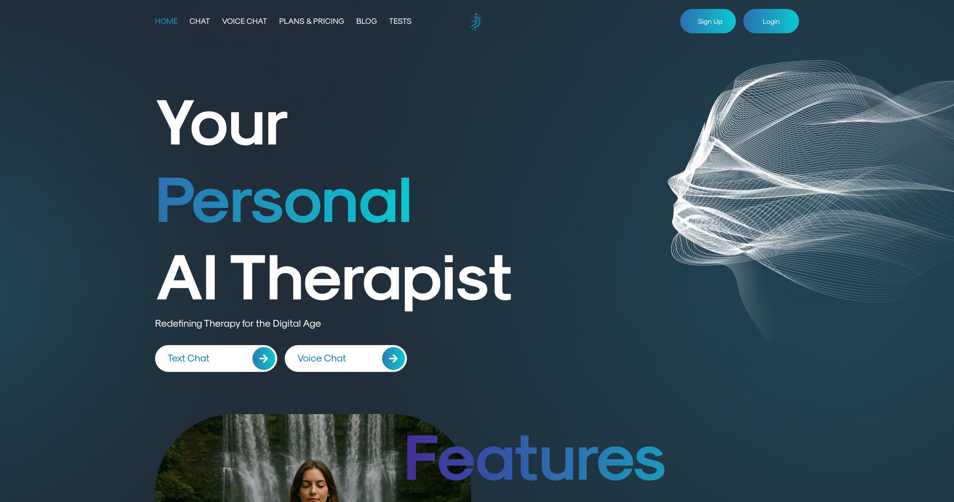 AI Therapist Screenshot