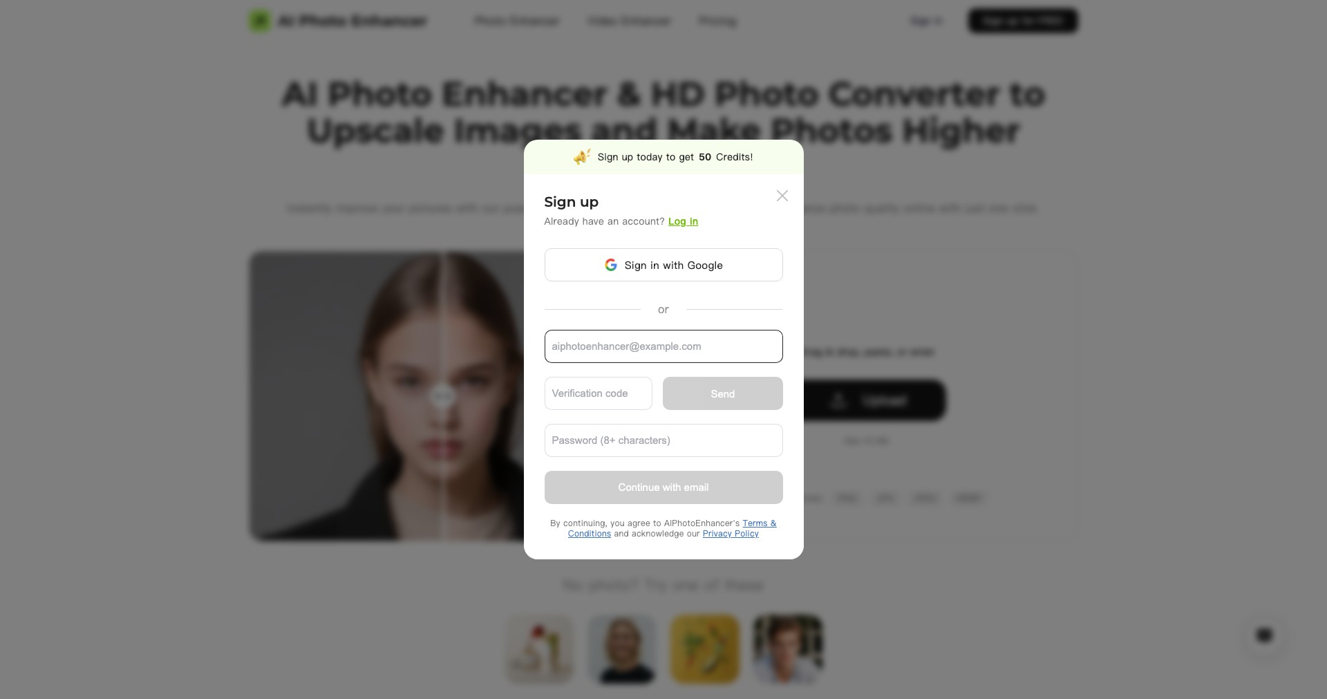 AIPhotoEnhancer.Pro Screenshot