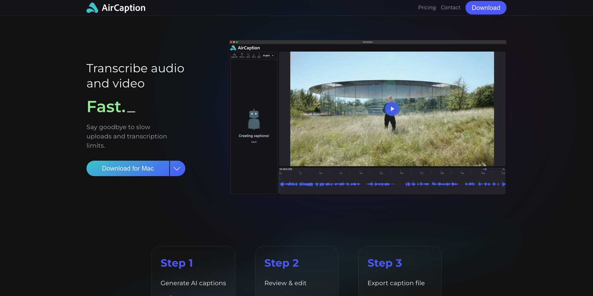 AirCaption Screenshot