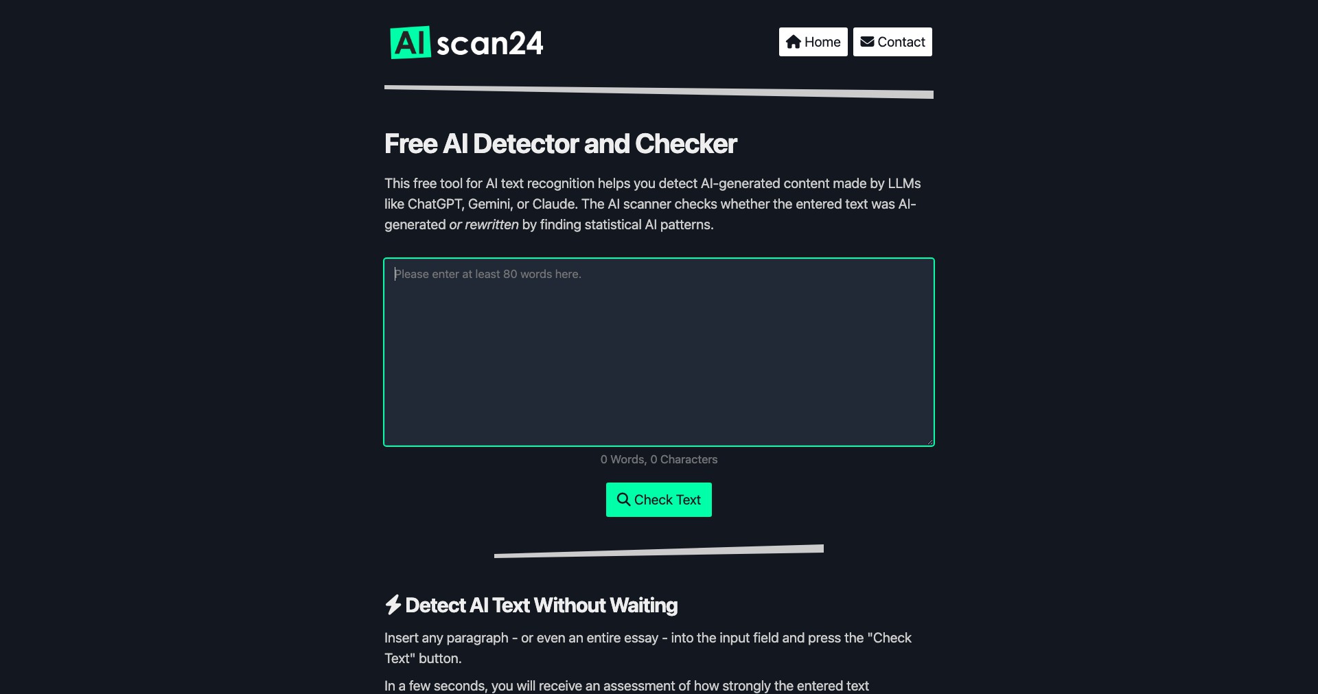 AIScan24 Screenshot