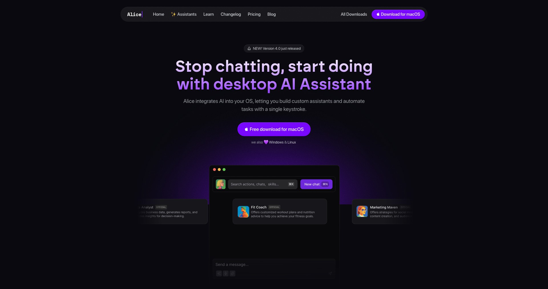 Alice Screenshot