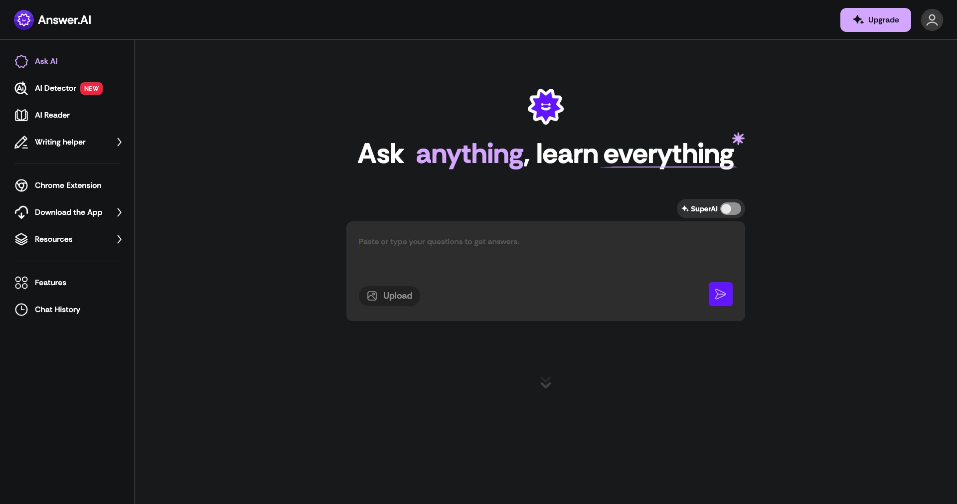 AnswerAI Screenshot