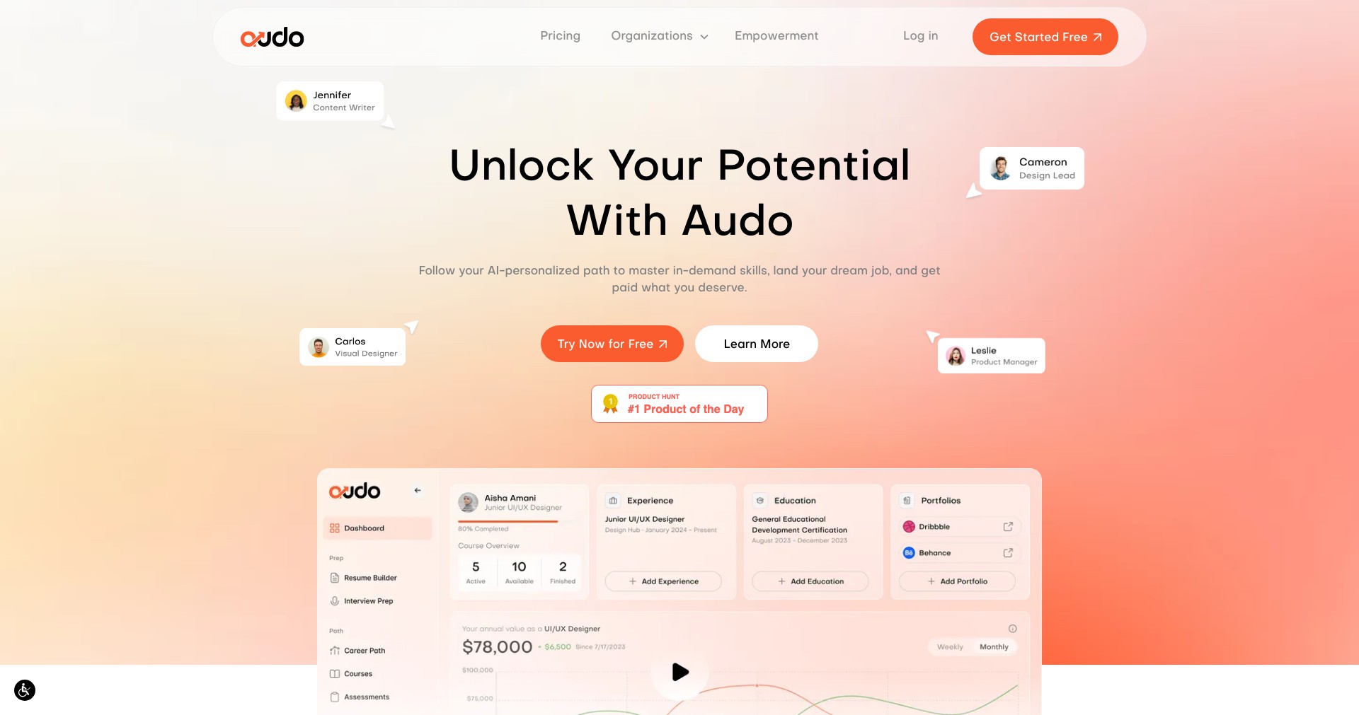 Audo Screenshot