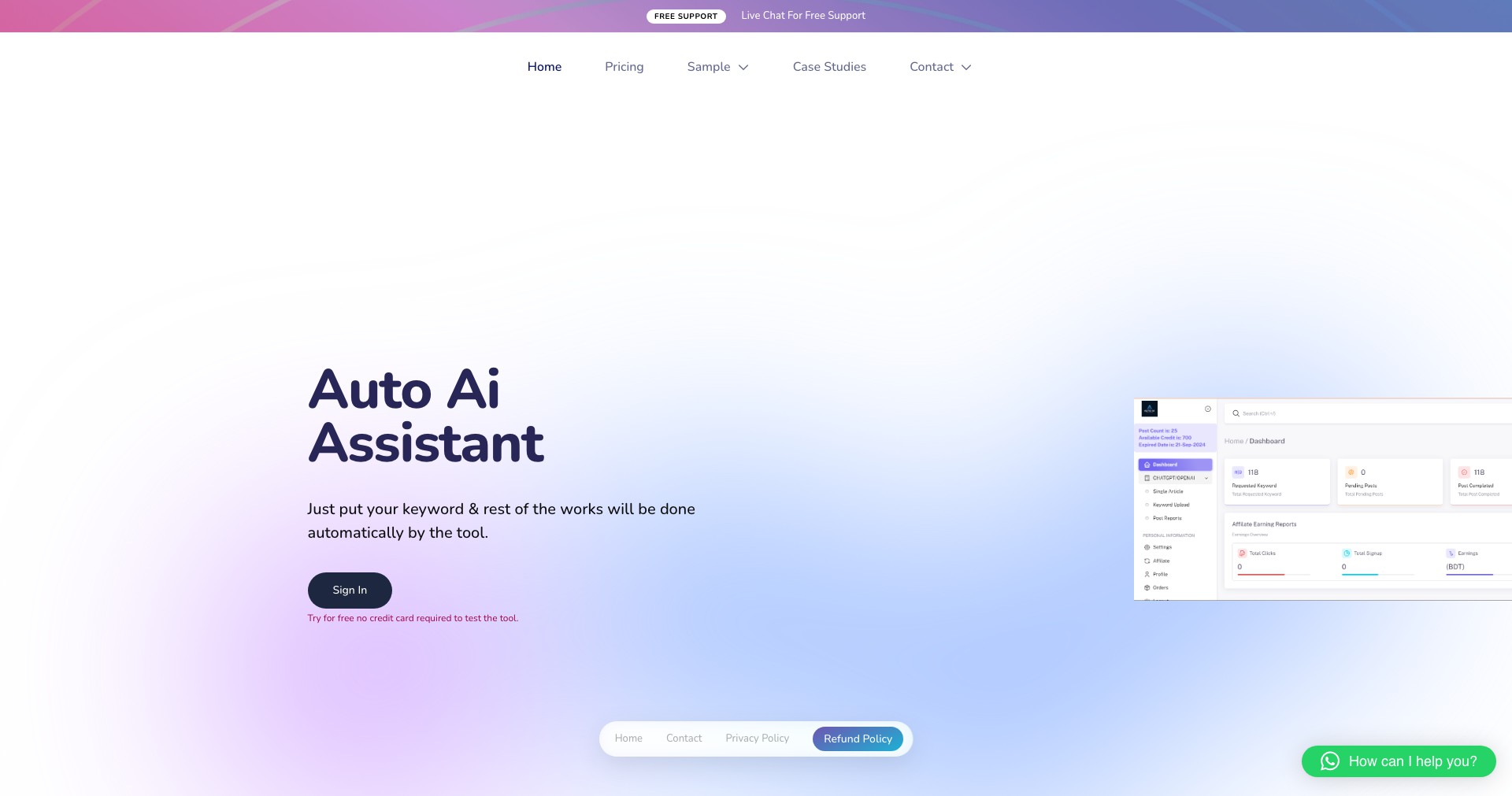 Auto AI Assistant (AAA) Screenshot