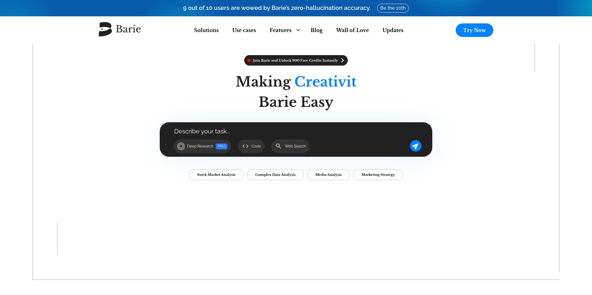 Barie AI Screenshot