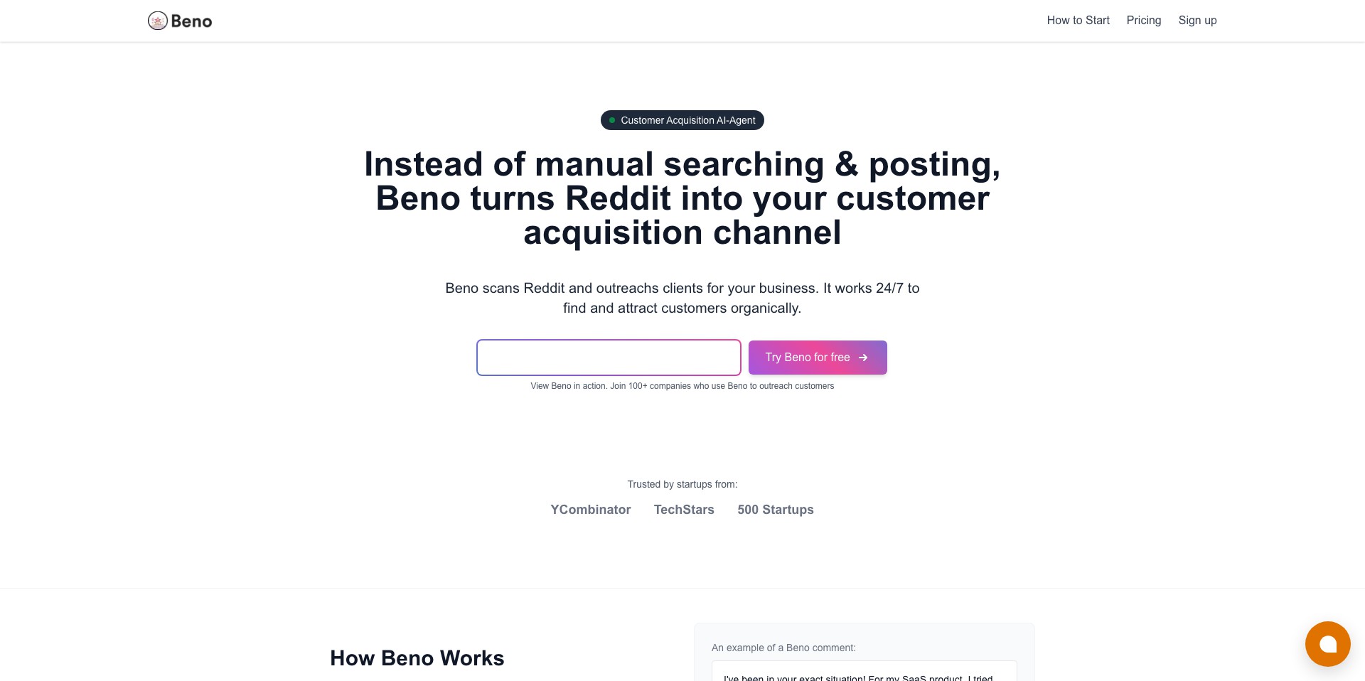 Beno One Screenshot