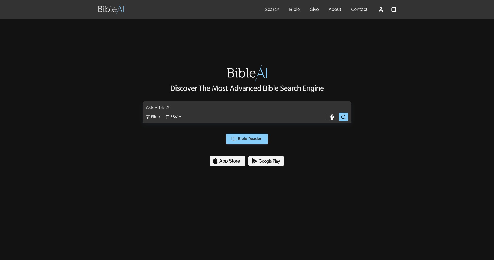 Bible AI Screenshot
