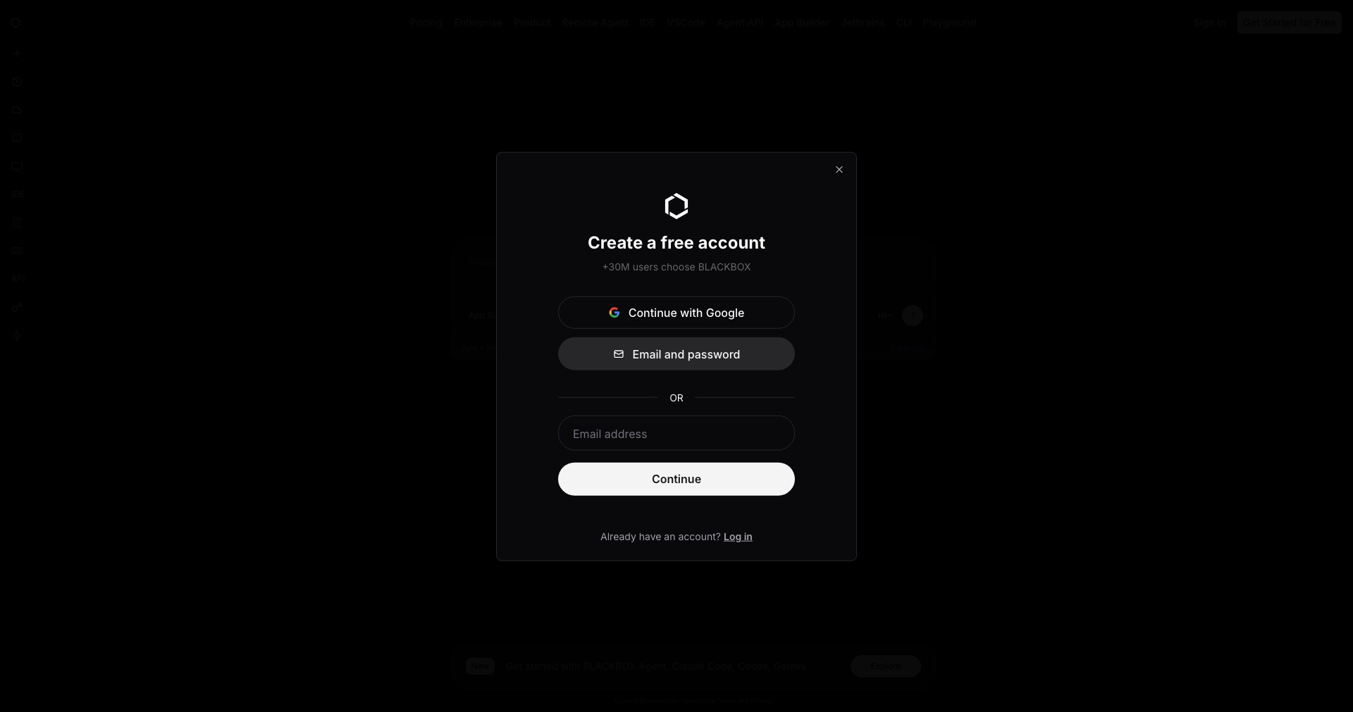 Blackbox Screenshot