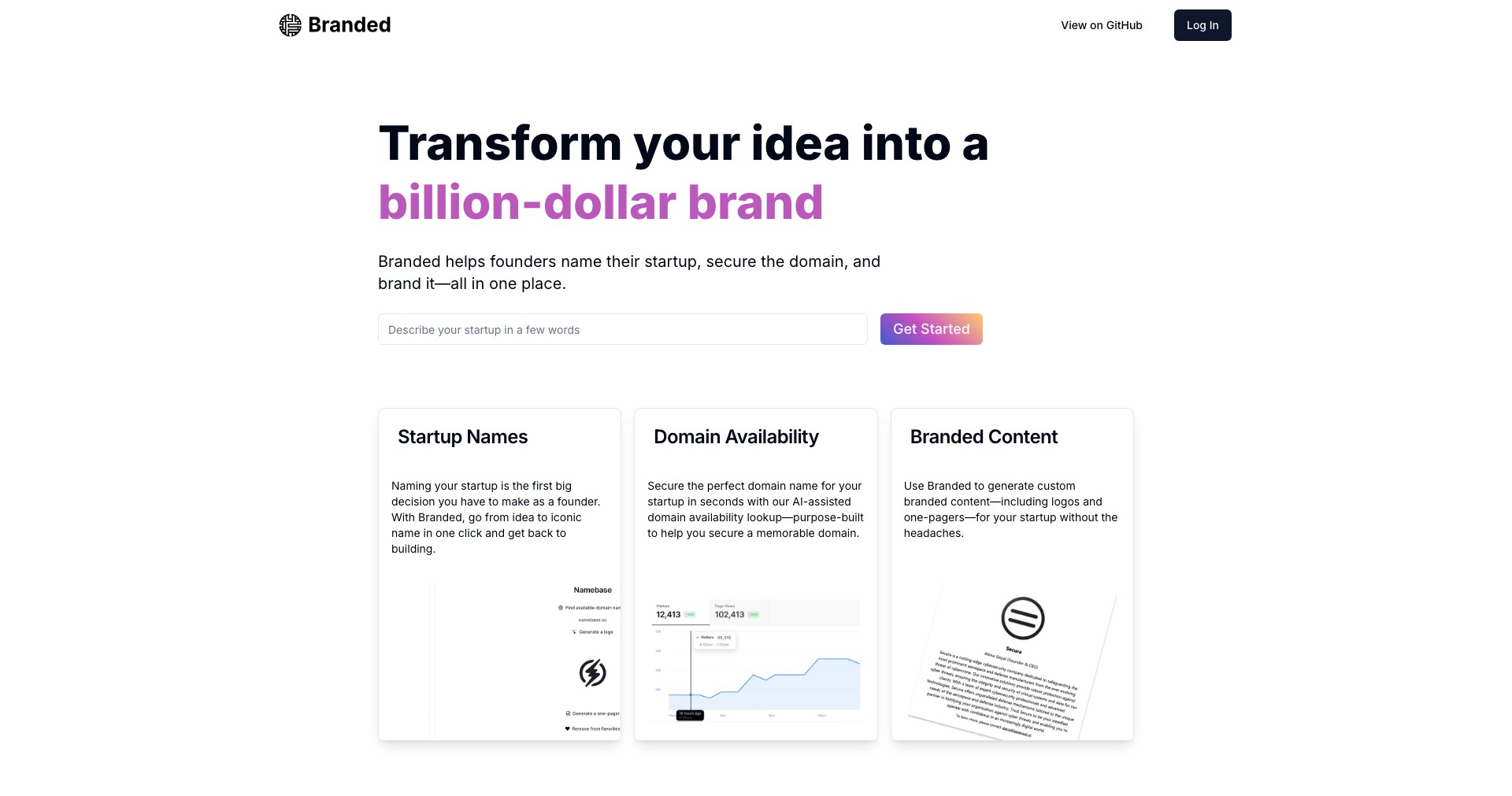 Branded Screenshot