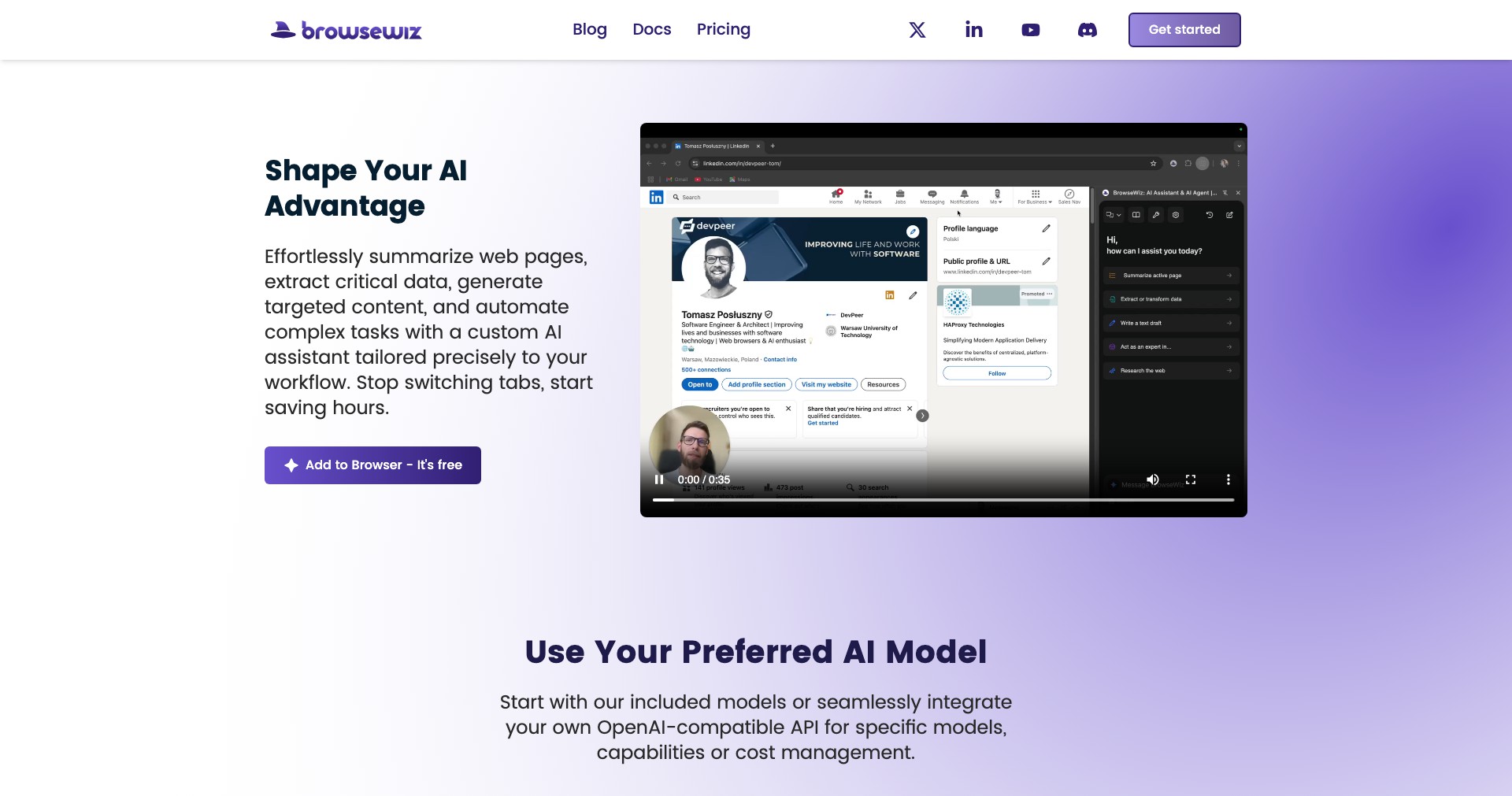 BrowseWiz Screenshot