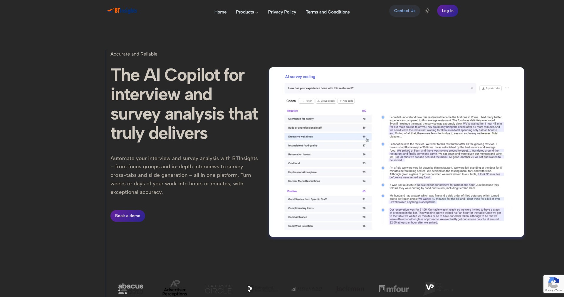 BTInsights Screenshot