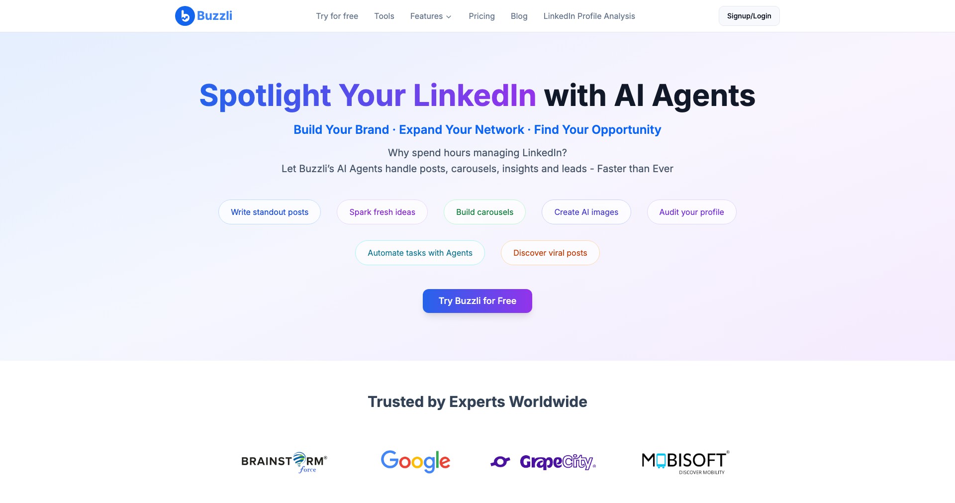 Buzzli Screenshot