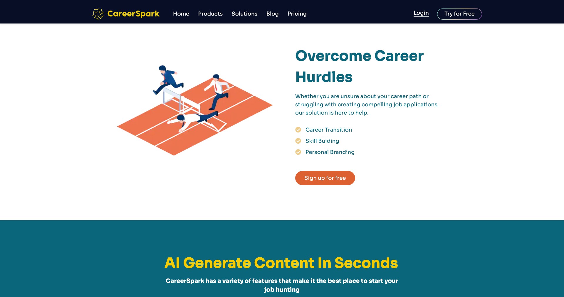 CareerSpark Screenshot