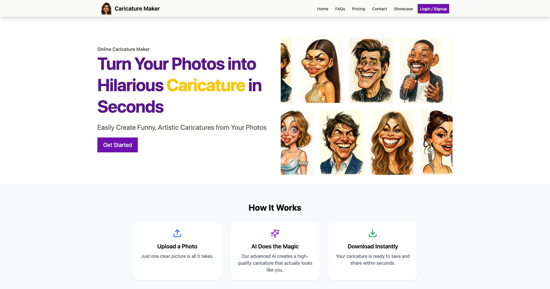 Caricature Maker Screenshot