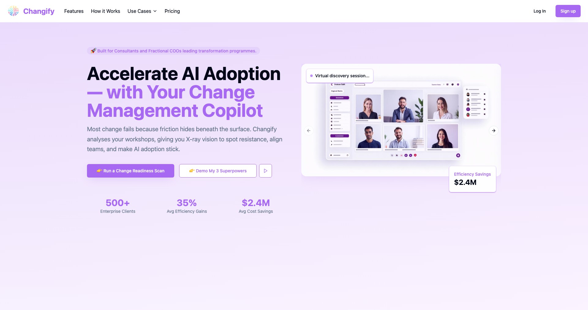 Changify Screenshot