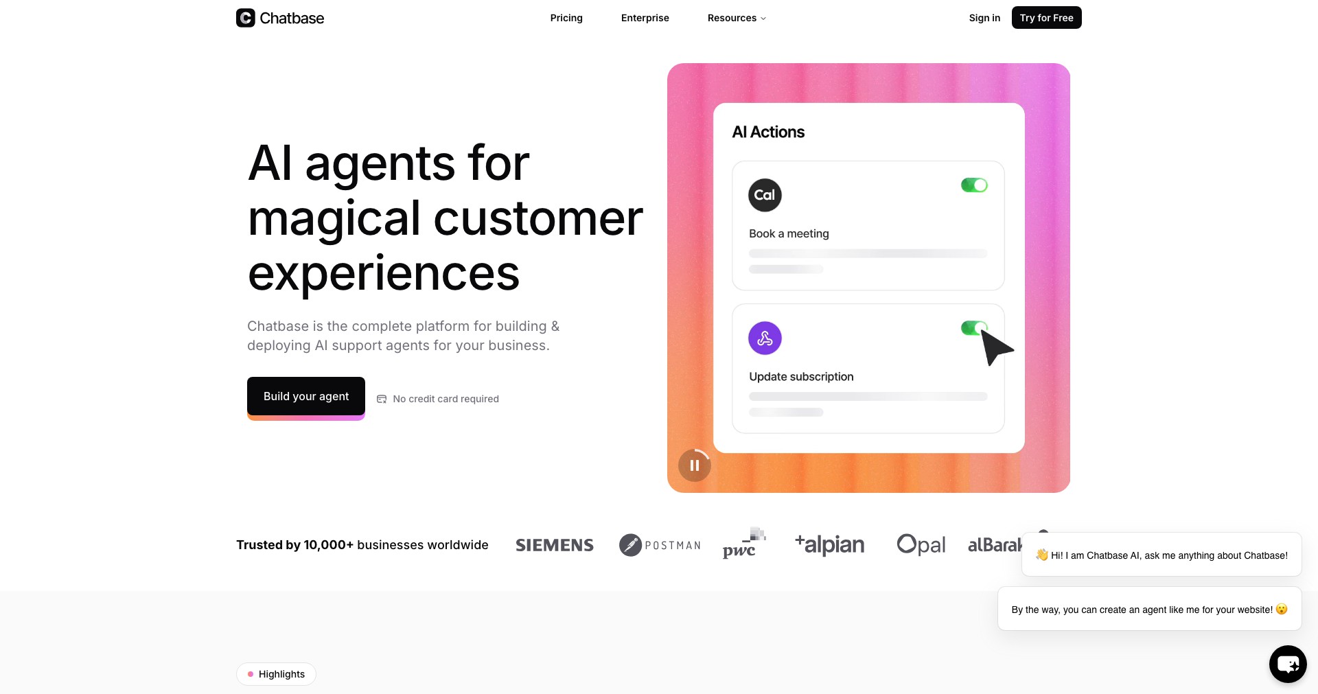 ChatBase Screenshot