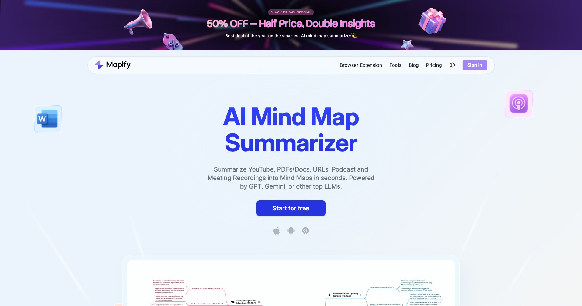 Chatmind app Screenshot