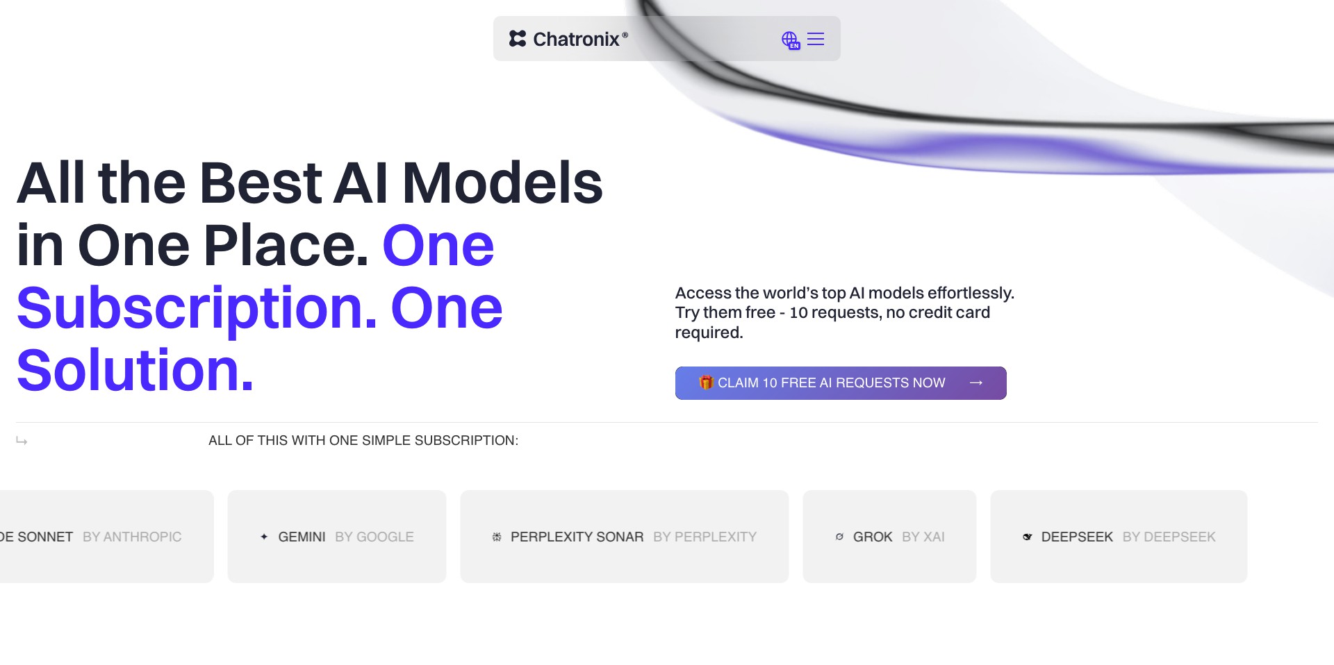 Chatronix AI Screenshot