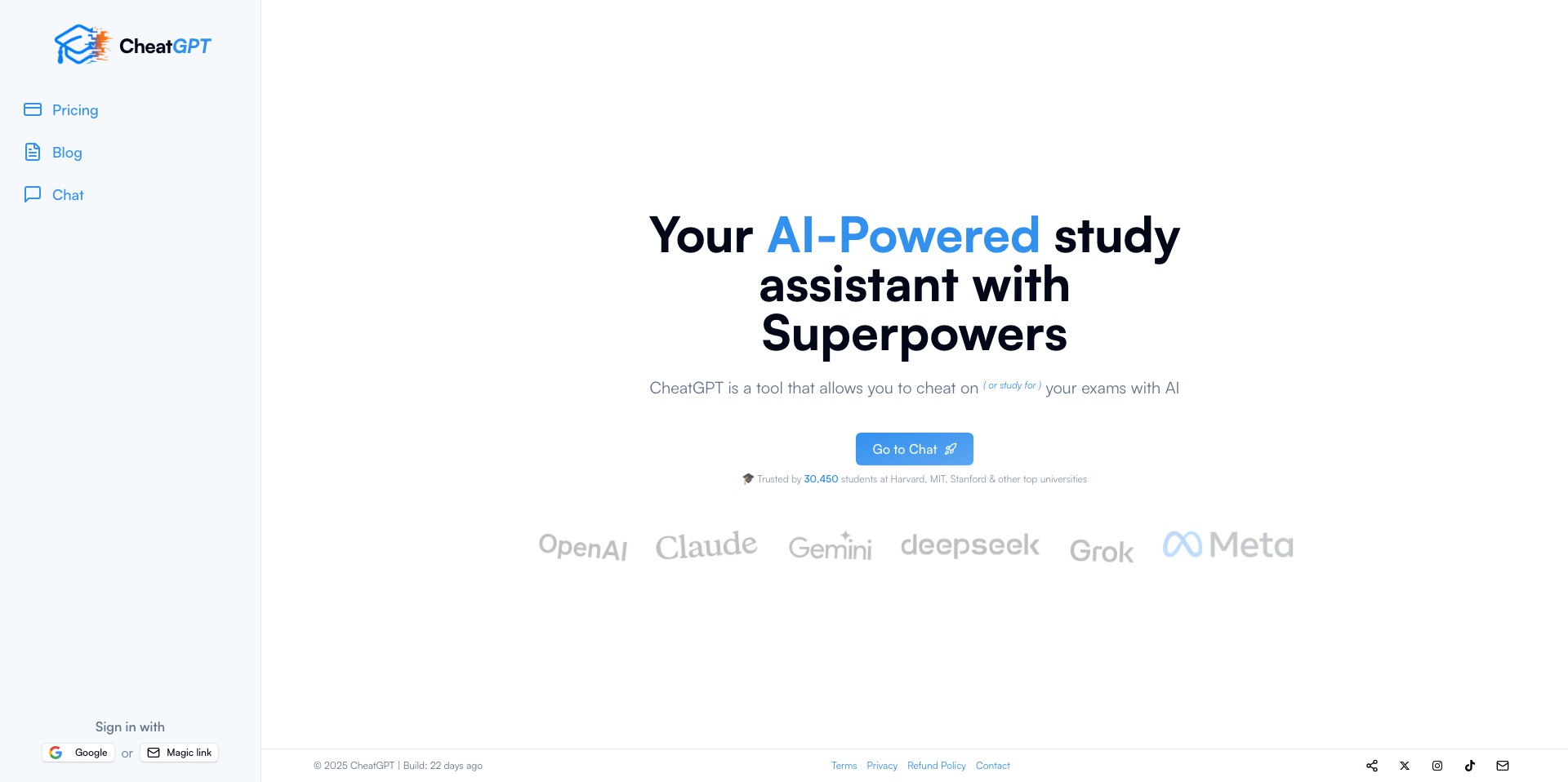 CheatGPT Screenshot