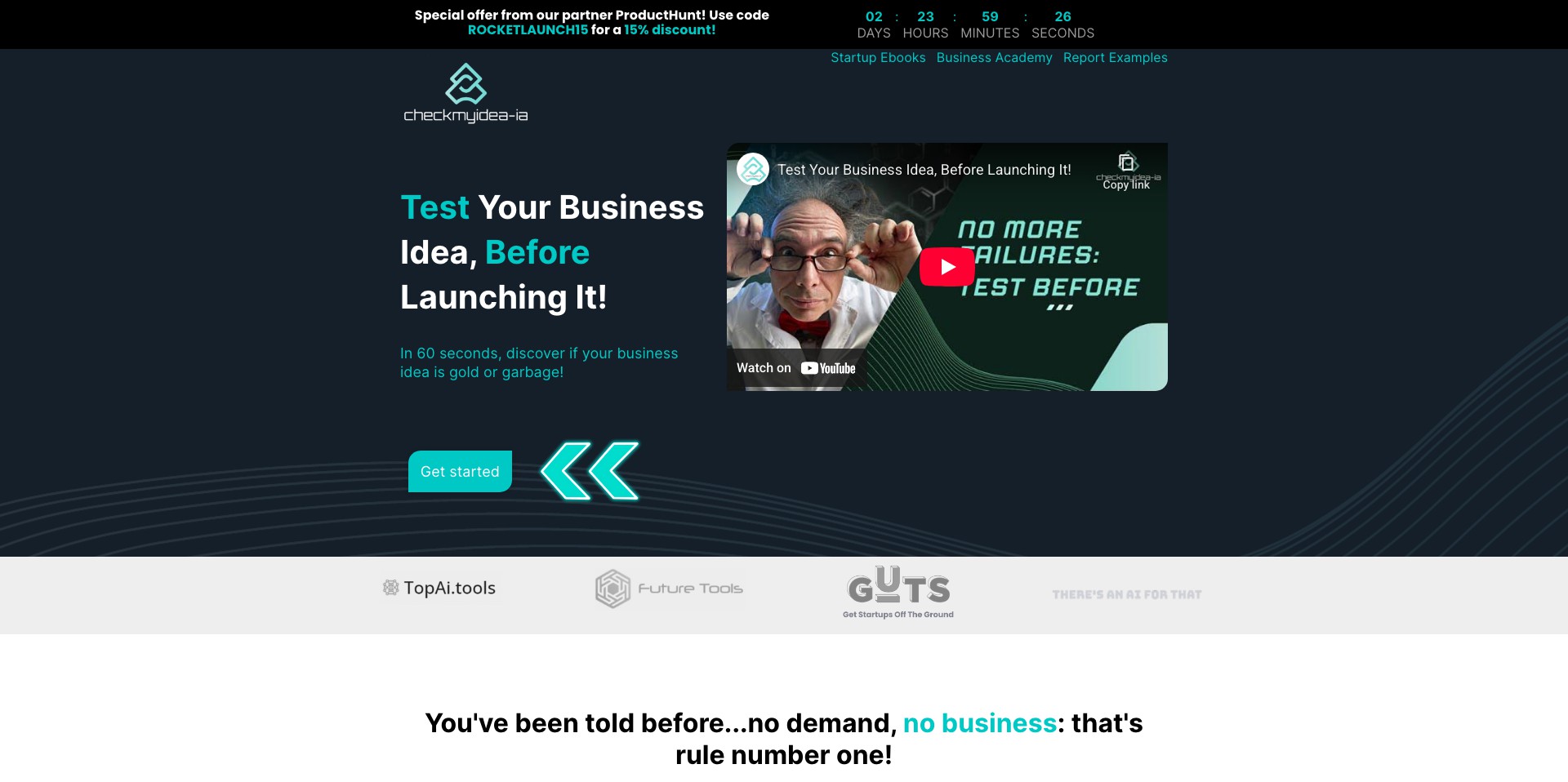CheckMyIdea Screenshot