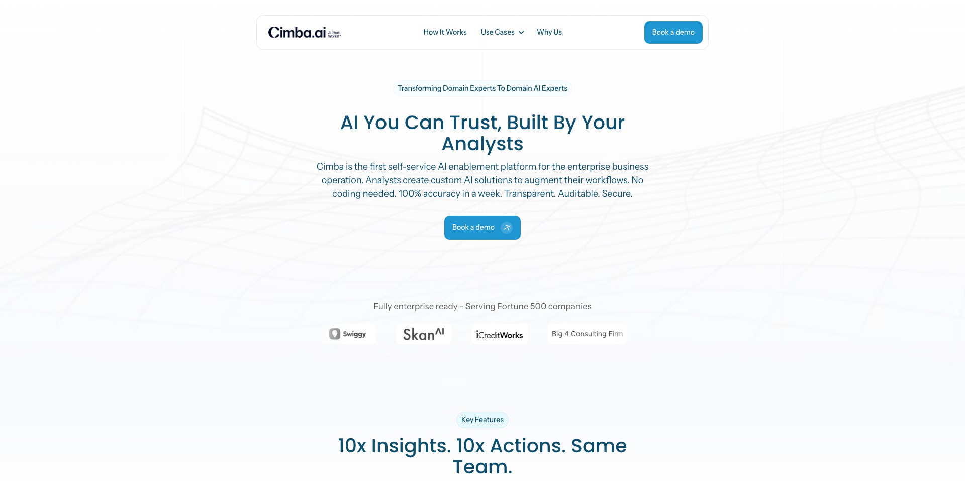 CIMBA Screenshot