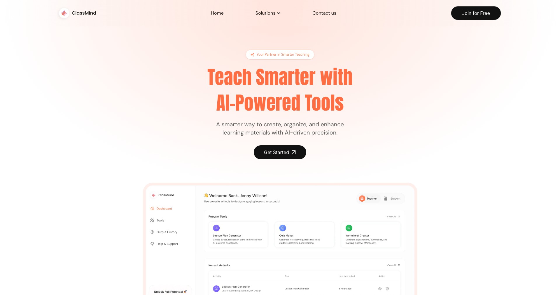 ClassMind Screenshot